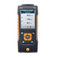 <b>Air velocity and IAQ measuring instrument including differential pressure sensor</b>