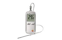 <b>Temperature measuring instrument with lockable probe</b>