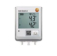 <b>WiFi data logger with display and 2 connections for NTC temperature probes</b>