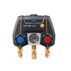 App-controlled digital manifold with Bluetooth and 2-way valve block