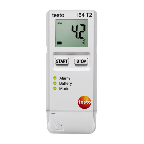 Temperature data logger for transport monitoring