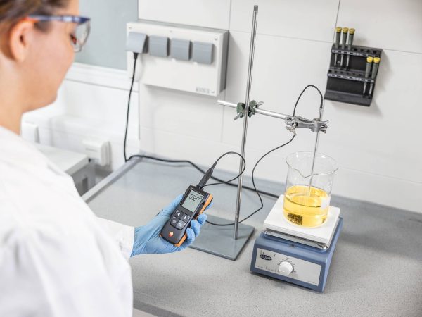 NTC and Pt100 temperature measuring instrument with App connection - Image 2